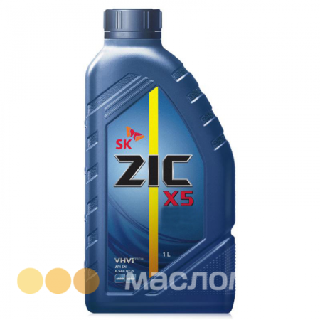 10/40 X5 ZIC   1л. п/синт. API SM Масло моторное /кор.12шт./ (ранее 137144)